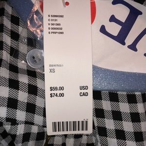 Urban Outfitters Gingham Romper. NEVER WORN!!